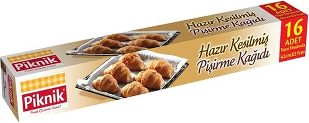 PİŞİRME KAĞIDI 16 ADET PİKNİK  