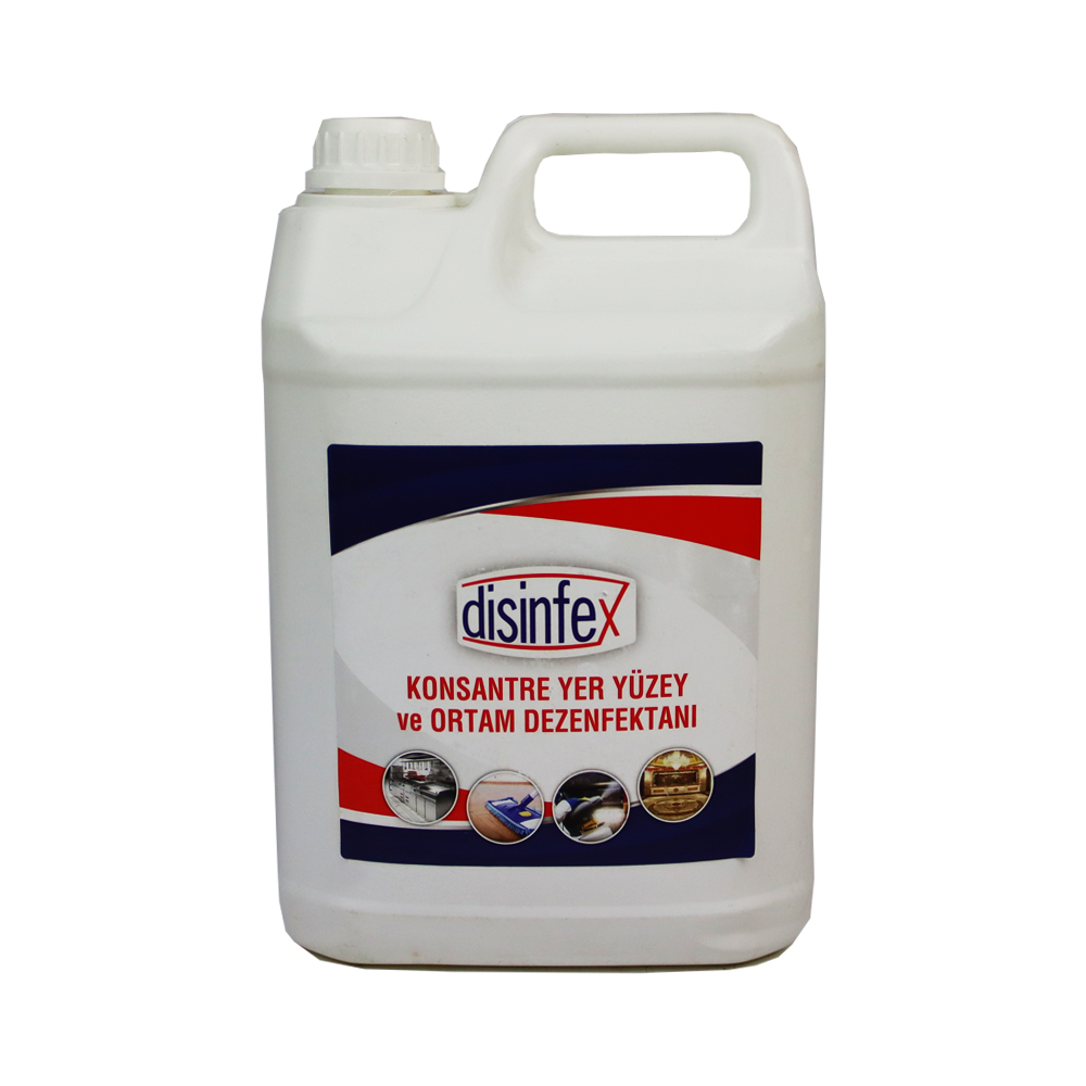DİSİNFEX KONSANTRE YÜZEY DEZENFEKTANI 5 lt