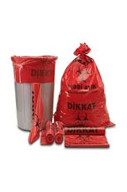TIBBİ ATIK ÇÖP TORBASI 80x110 800gr 10x10 ADET MADALYA