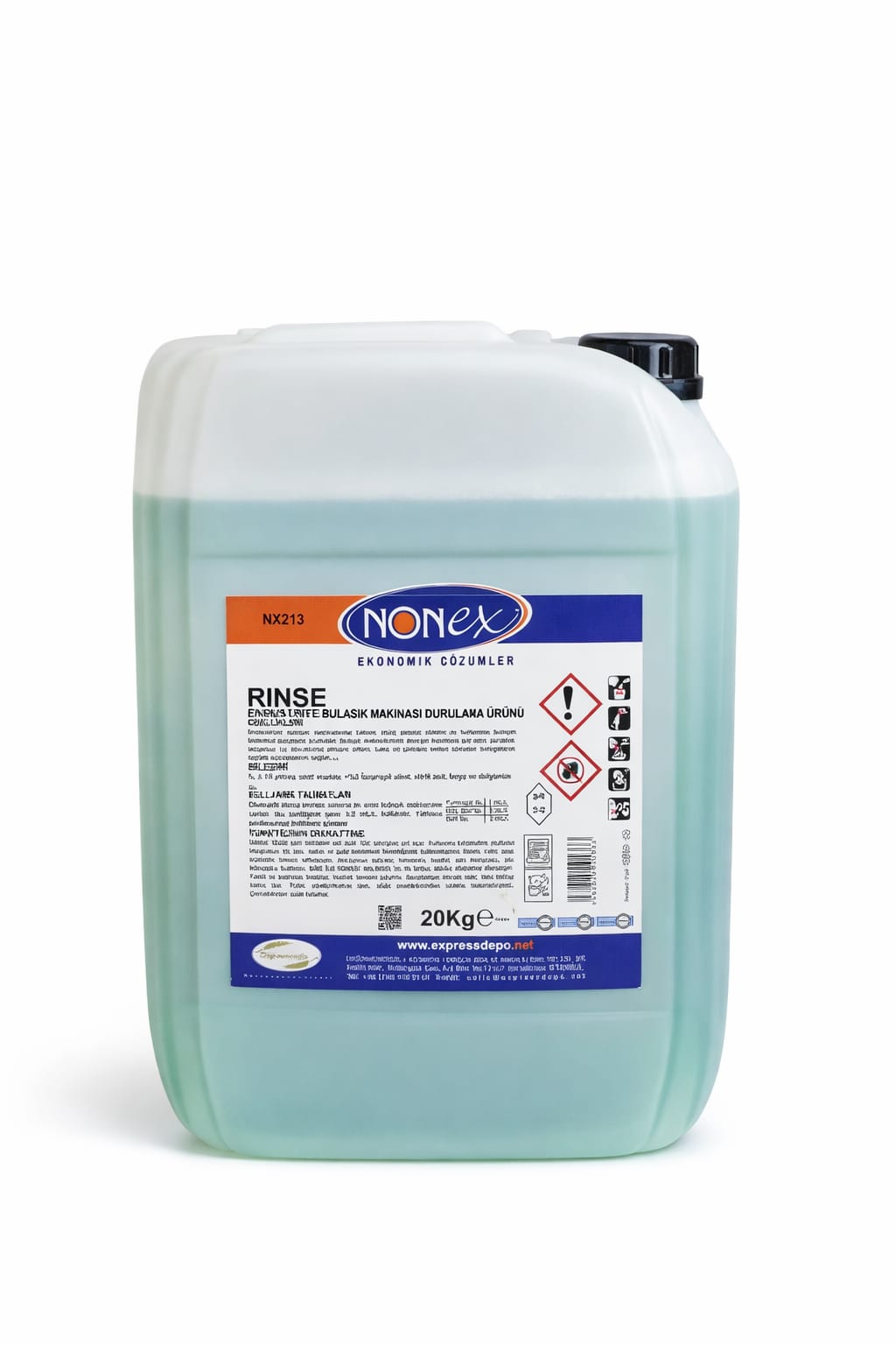 NONEX BULAŞIK MAKİNE DURULAMA MADDESİ 20kg KİREÇLİ SU