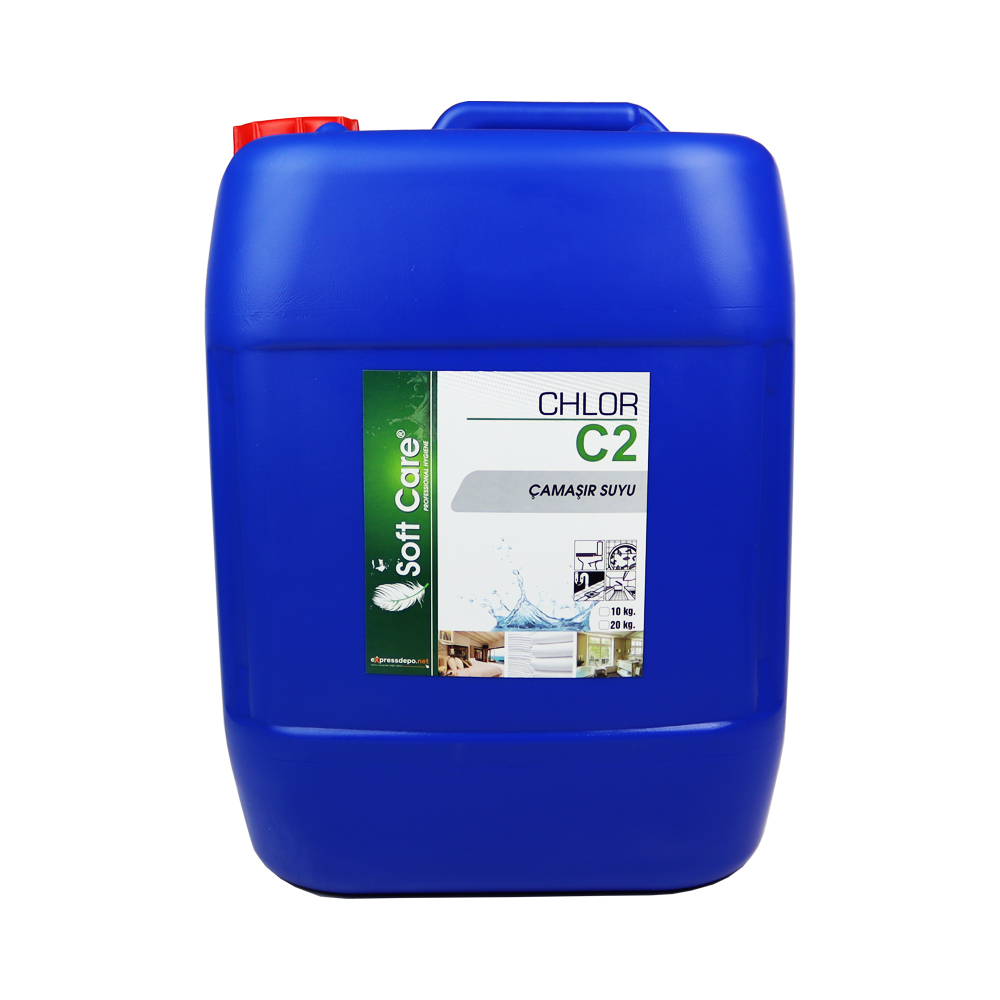 SOFTCARE C2 CHLOR ÇAMAŞIR SUYU 20 lt