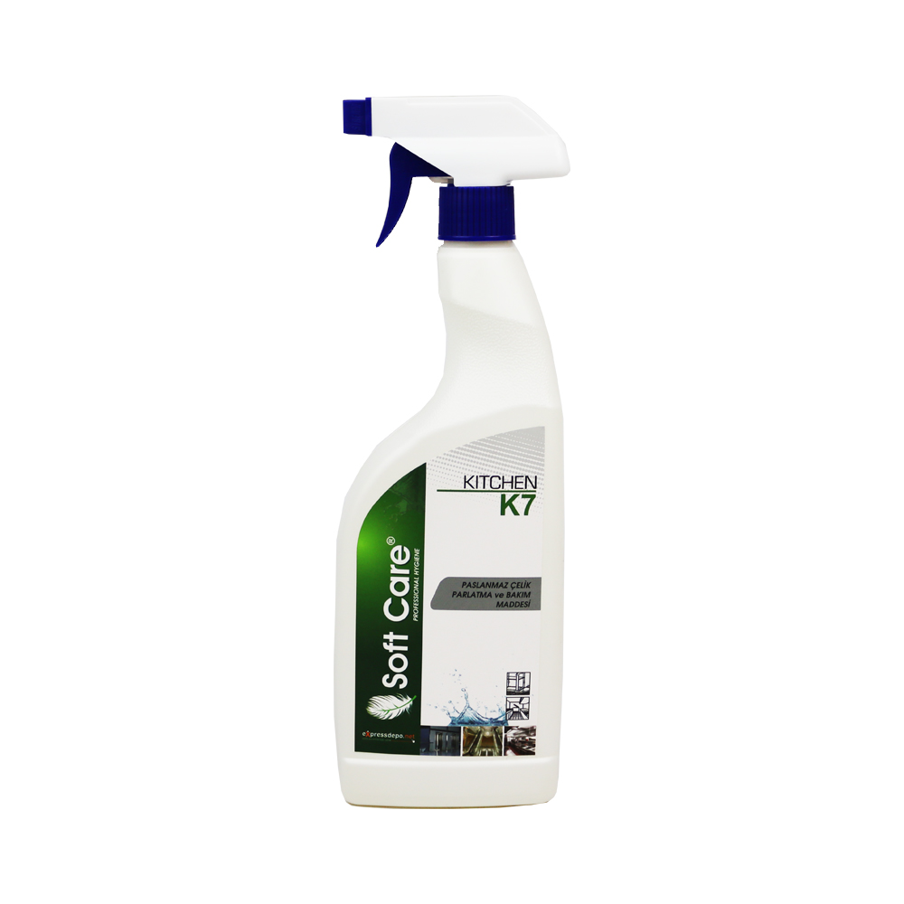 SOFTCARE K7 KITCHEN İNOX PASLANMAZ YÜZEY BAKIM M. 750 ml
