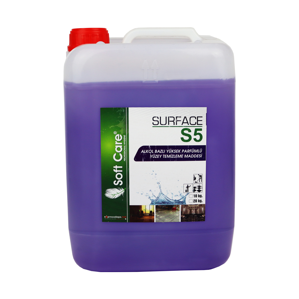 SOFTCARE S5 SURFACE GENEL YÜZEY TEMİZLİK MADDESİ 10 lt