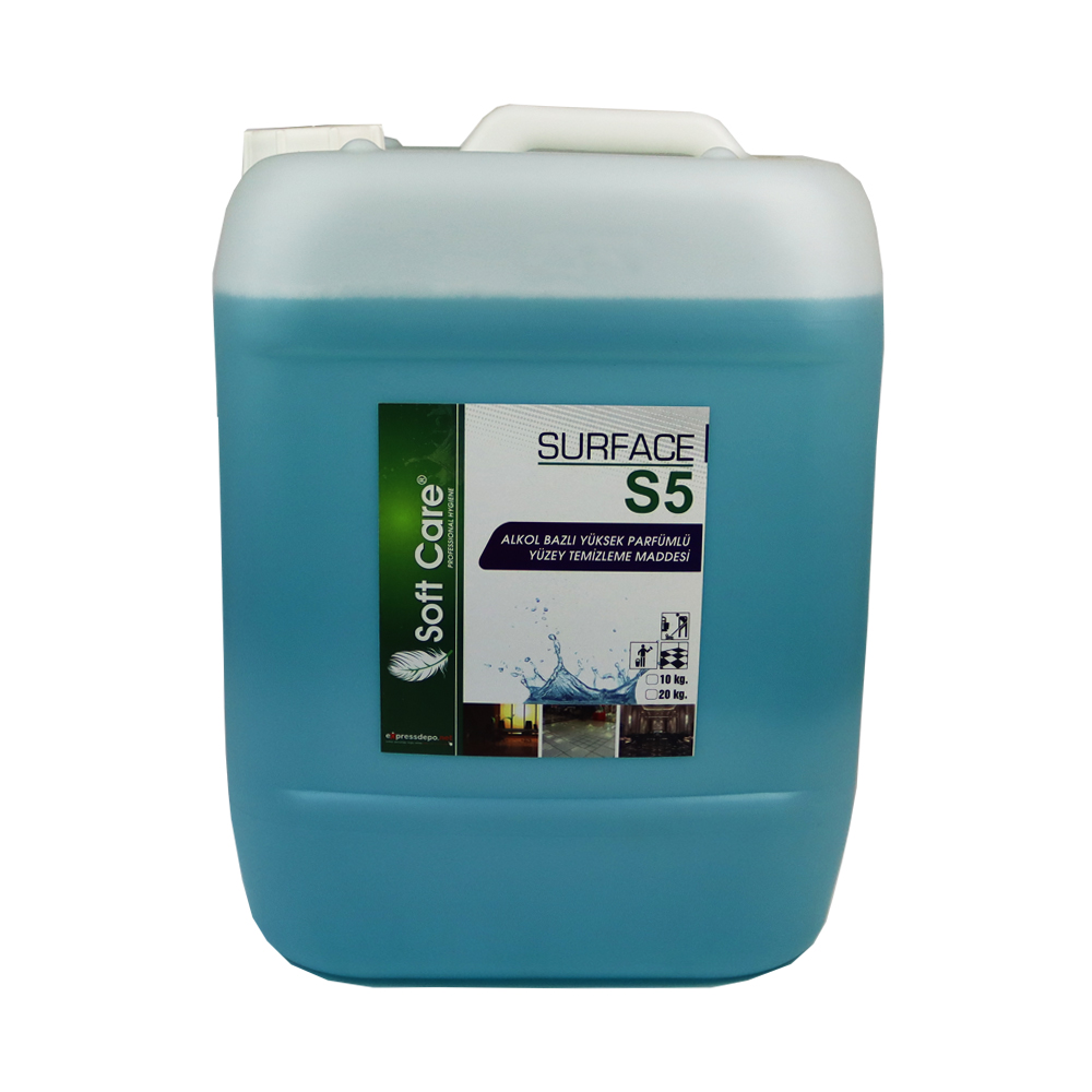SOFTCARE S5 SURFACE GENEL YÜZEY TEMİZLİK MADDESİ 20 lt