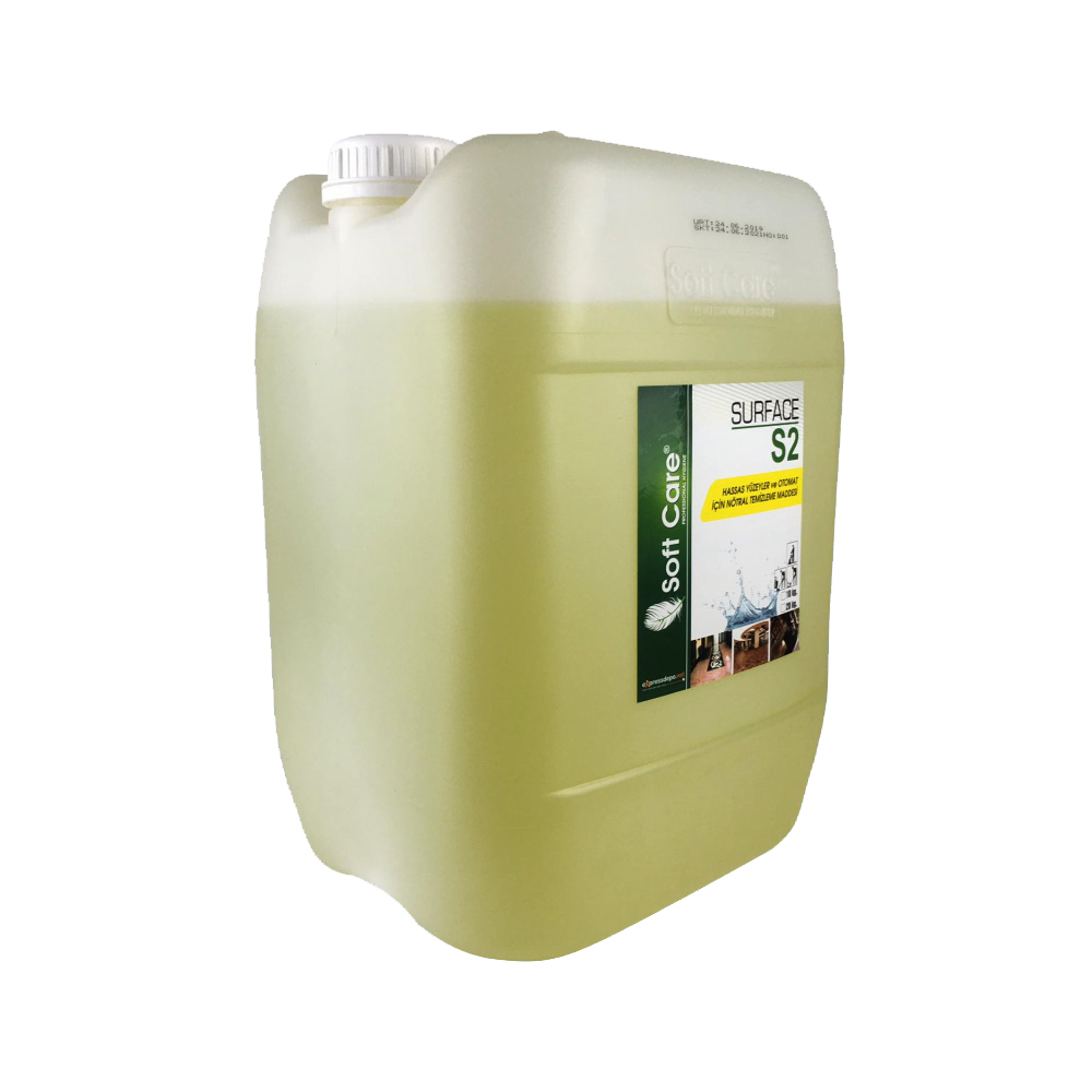 SOFTCARE S2 SURFACE OTOMAT NÖTRAL TEMİZLİK DETERJANI 10 lt