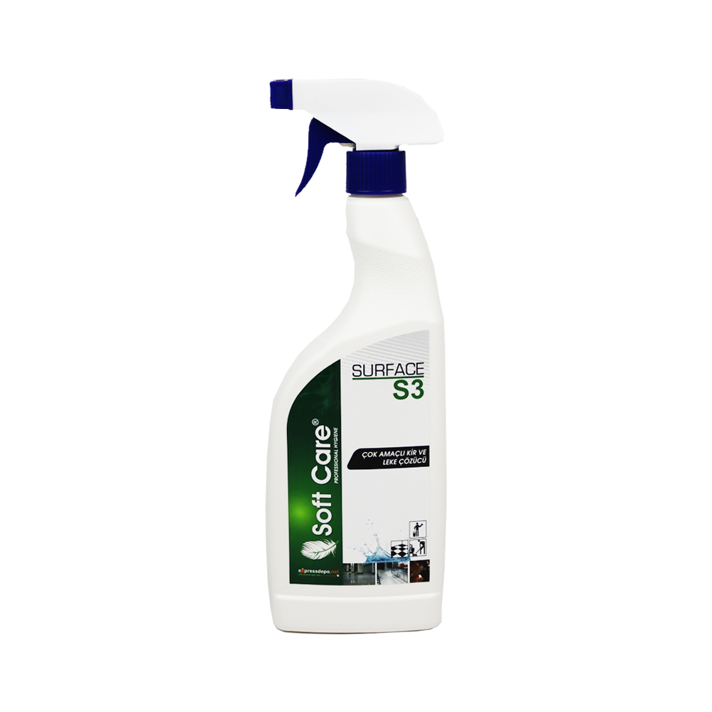 SOFTCARE S3 SURFACE GENEL KİR VE LEKE ÇIKARICI 0.75 lt