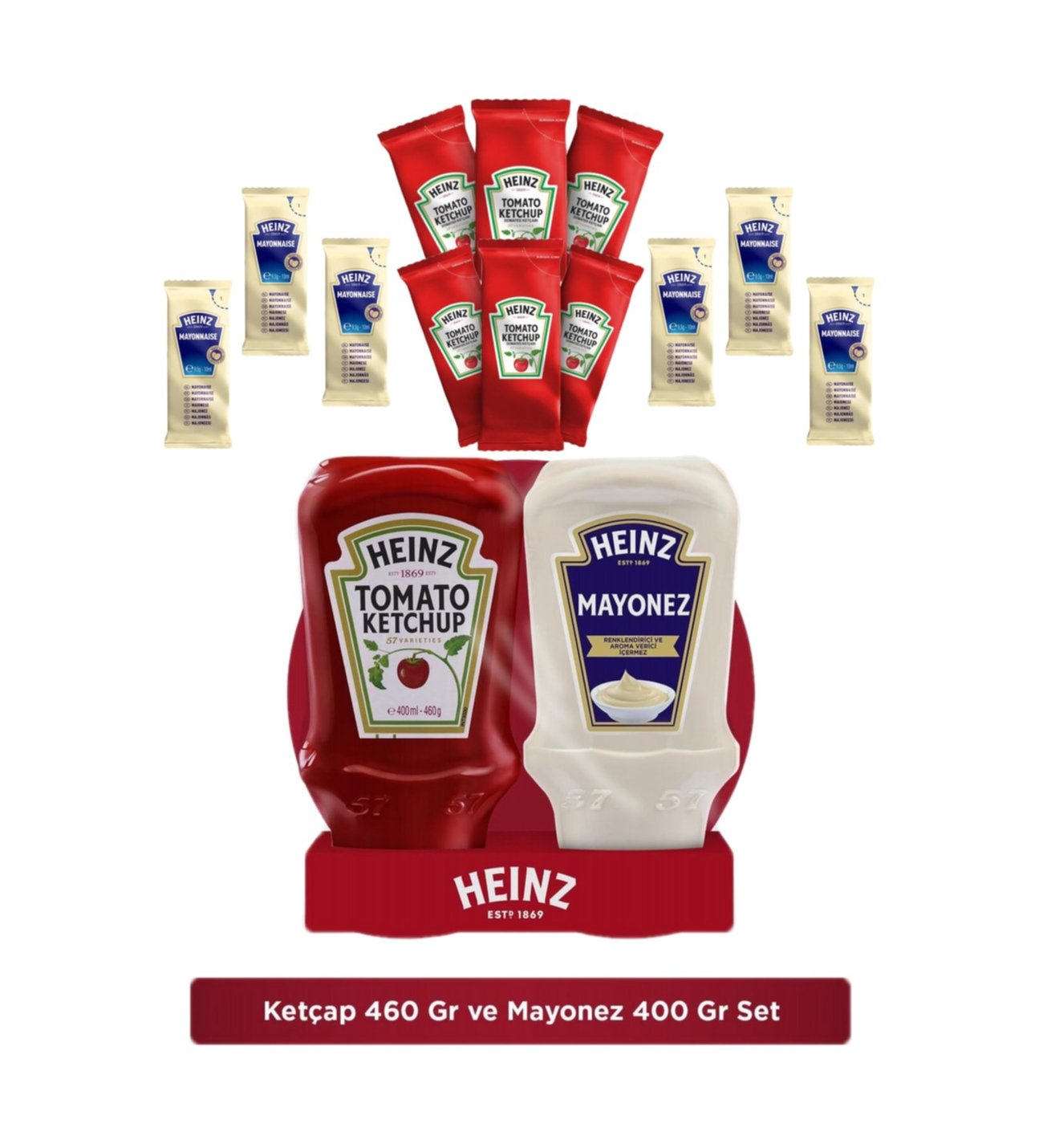 HELLMANNS KETÇAP 8X460 GR