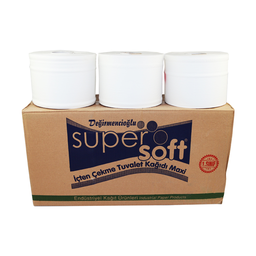 İÇTEN ÇEKME TUVALET KAĞIDI 5kg MAXİ SUPERSOFT