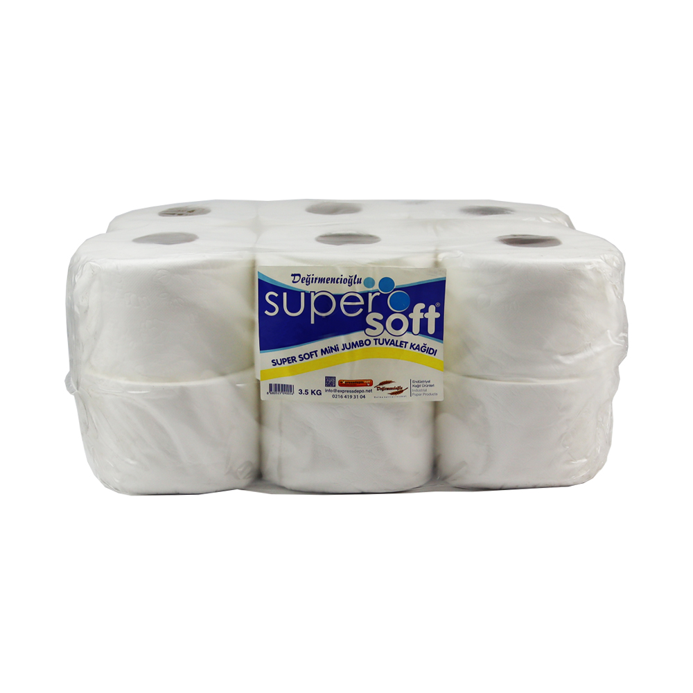 MİNİ JUMBO TUVALET KAĞIDI 3.5kg SMALL SUPERSOFT
