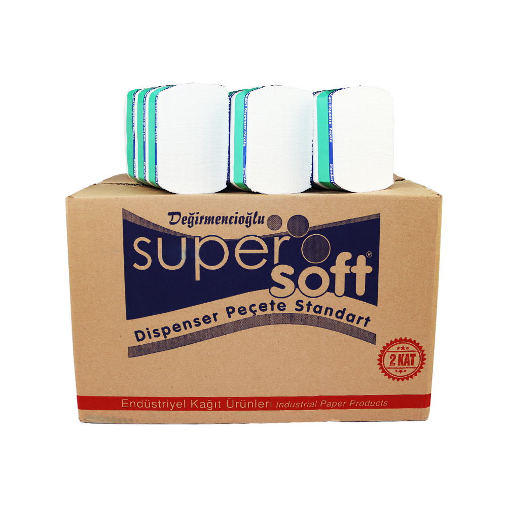 DİSPENSER PEÇETE 4500 YAPRAK STANDART SUPERSOFT