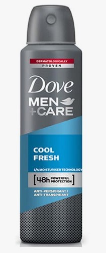 DOVE  DEO SPREY 150 ML MEN