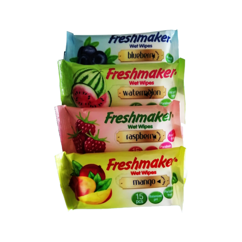 FRESHMAKER ISLAK CEP MENDİL15 Lİ 36 ADET