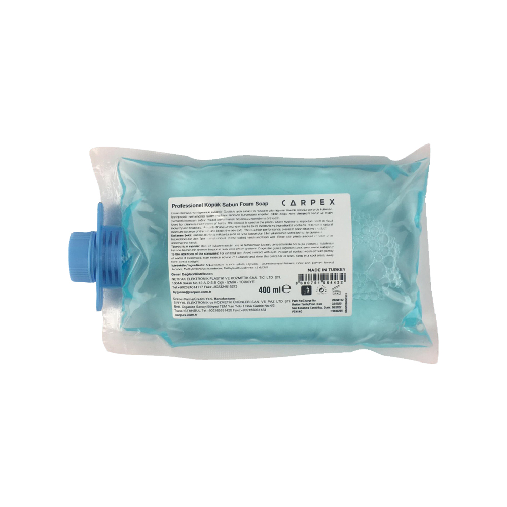 CARPEX ROYAL KÖPÜK SABUN 400 ml KARTUŞ