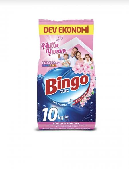 BİNGO ÇAMAŞIR DETERJANI 10 KG